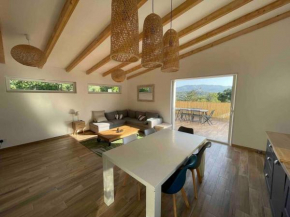 Petite maison avec terrasse.